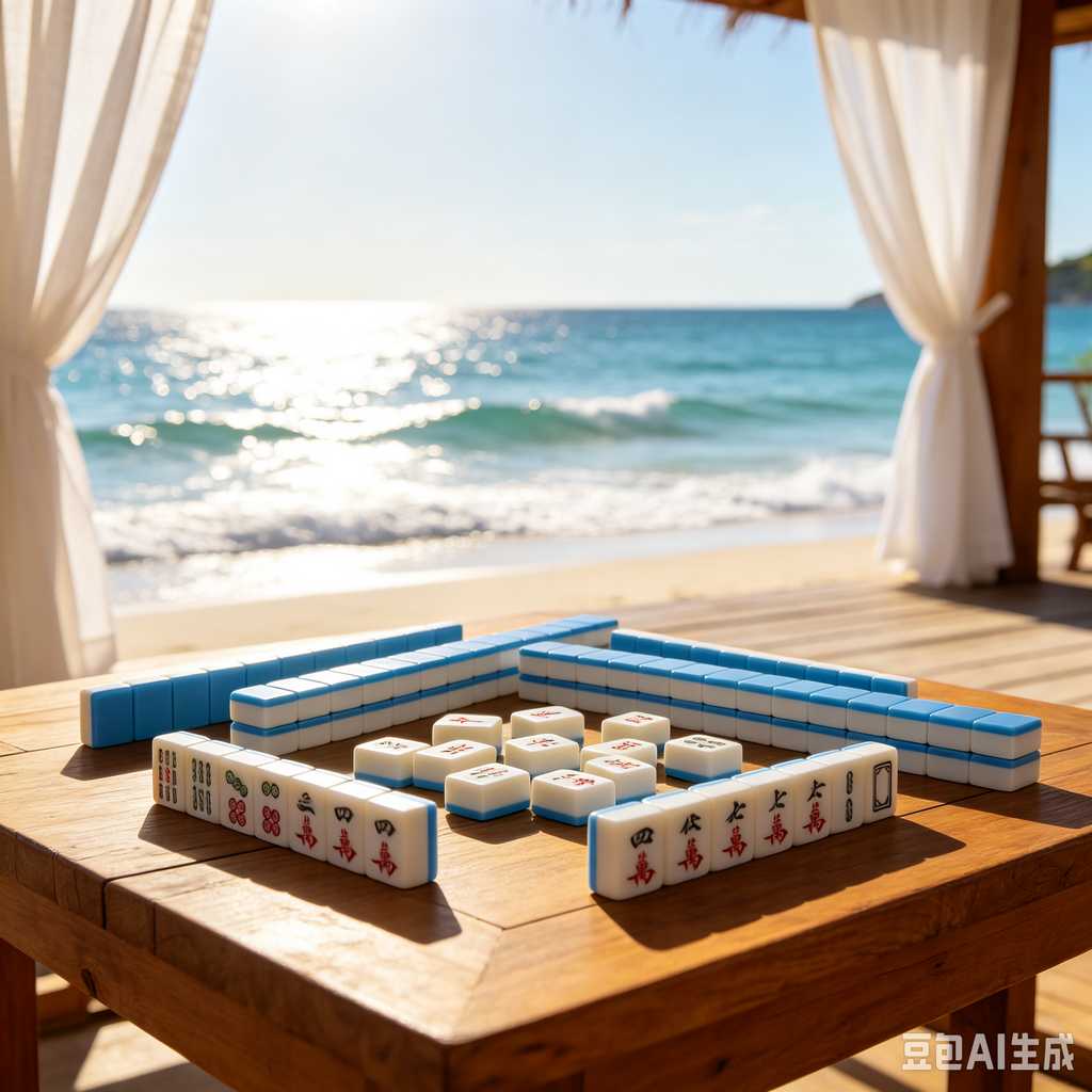 large print mahjong set