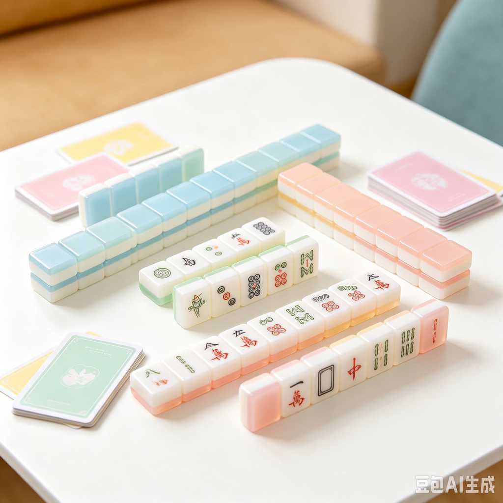 hd printed mahjong set