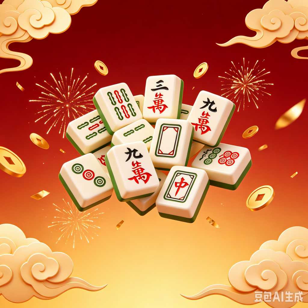 pink crystal mahjong set