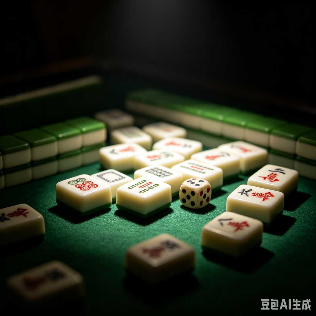 modern oriental mahjong set