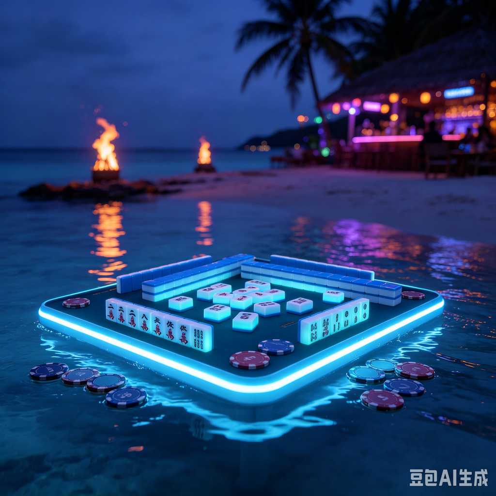 green transparent mahjong tiles